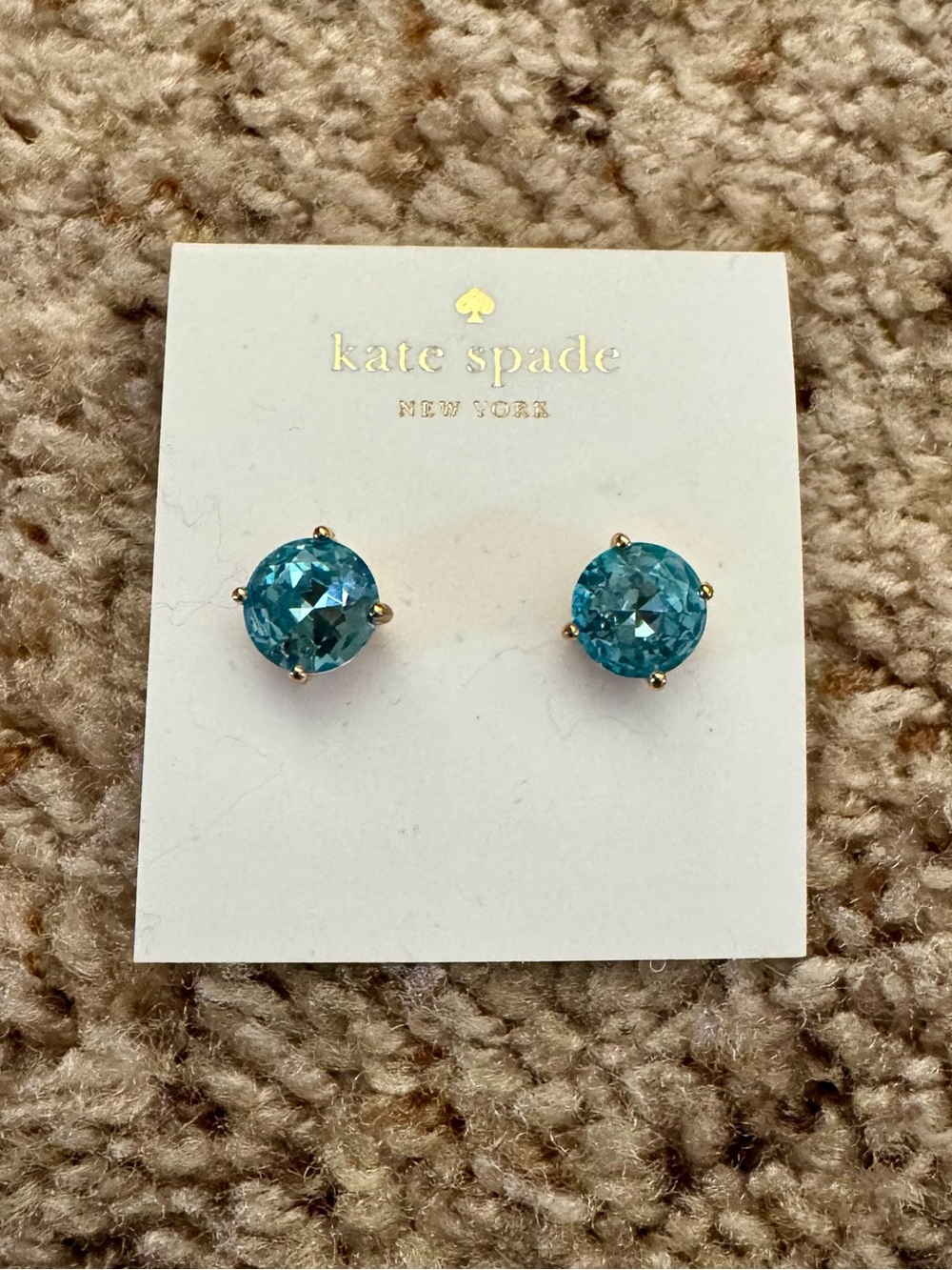 That Sparkle Round Earrings by Kate Spade - Picture 2 of 3
